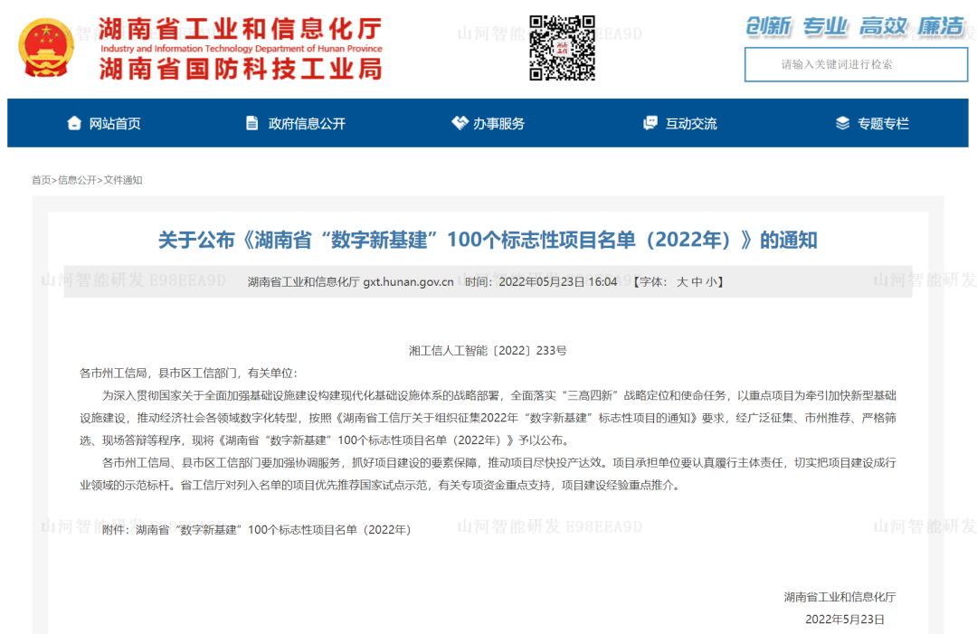 20220525084646_71035 数字化新基建的“弄潮儿”!9888拉斯维加斯官网智能两项目入选2022年湖南省“数字新基建”标志性项目
