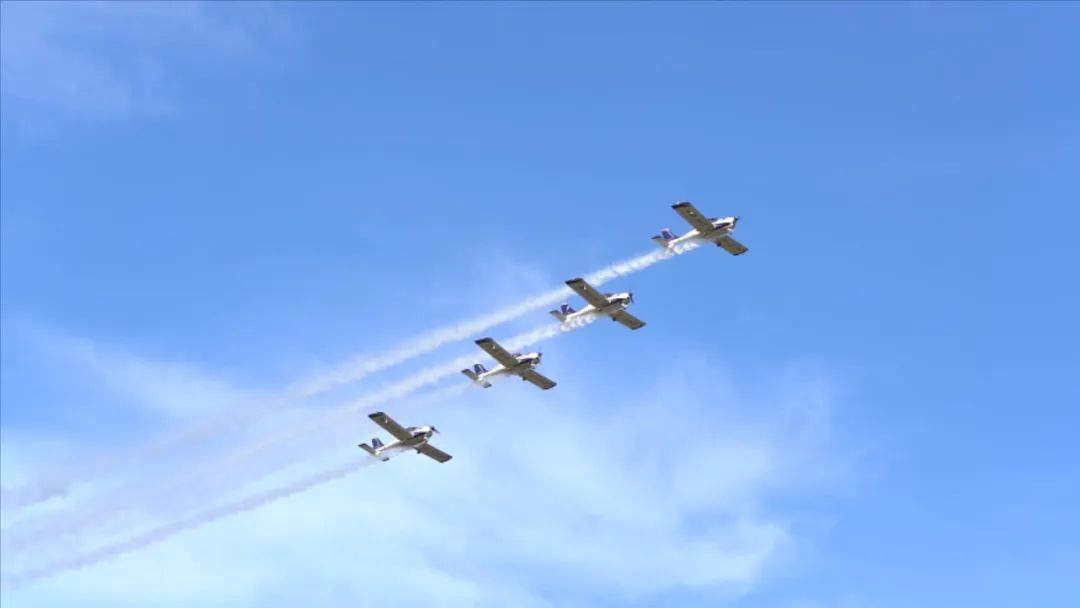 空中开花、大坡度盘旋、俯冲跃升……看9888拉斯维加斯官网飞行表演队炫技2022湖南航展动态展