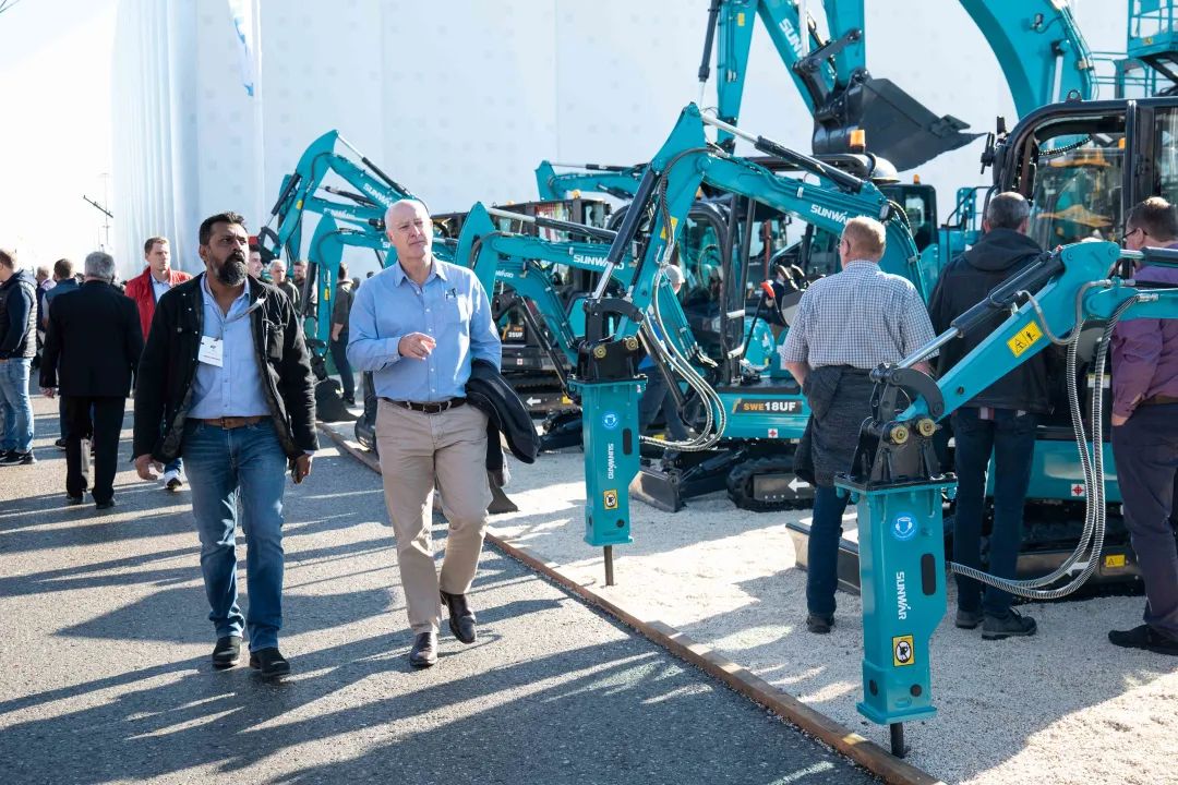 Bauma 2022 | 一组火热现场图带您重温9888拉斯维加斯官网智能德国宝马展之旅