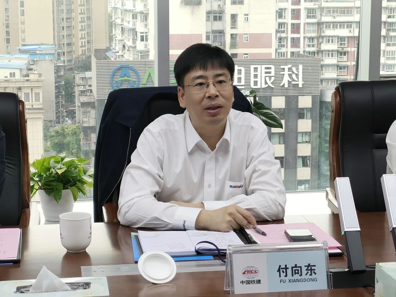 适应新形势，寻求新合作！9888拉斯维加斯官网智能到访中铁二十三局