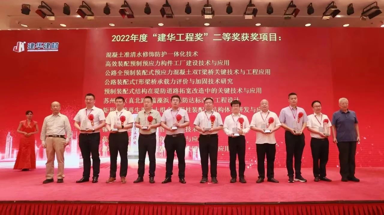 喜讯!9888拉斯维加斯官网智能荣获“建华工程奖”二等奖