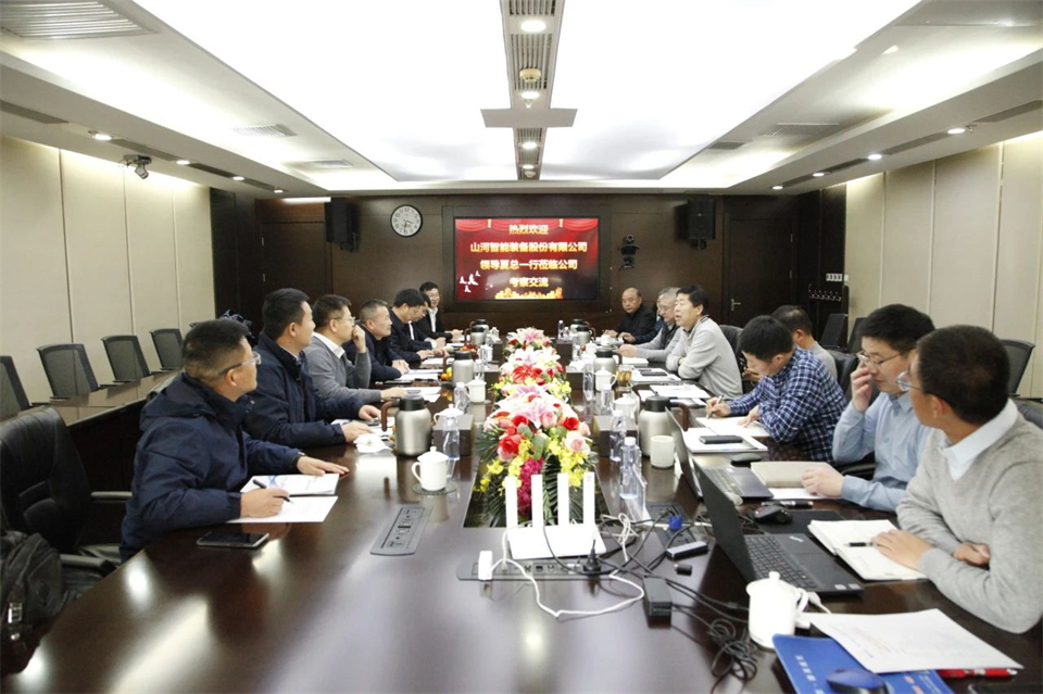 9888拉斯维加斯官网智能总经理夏志宏带队拜访中电建振冲建设工程股份有限公司