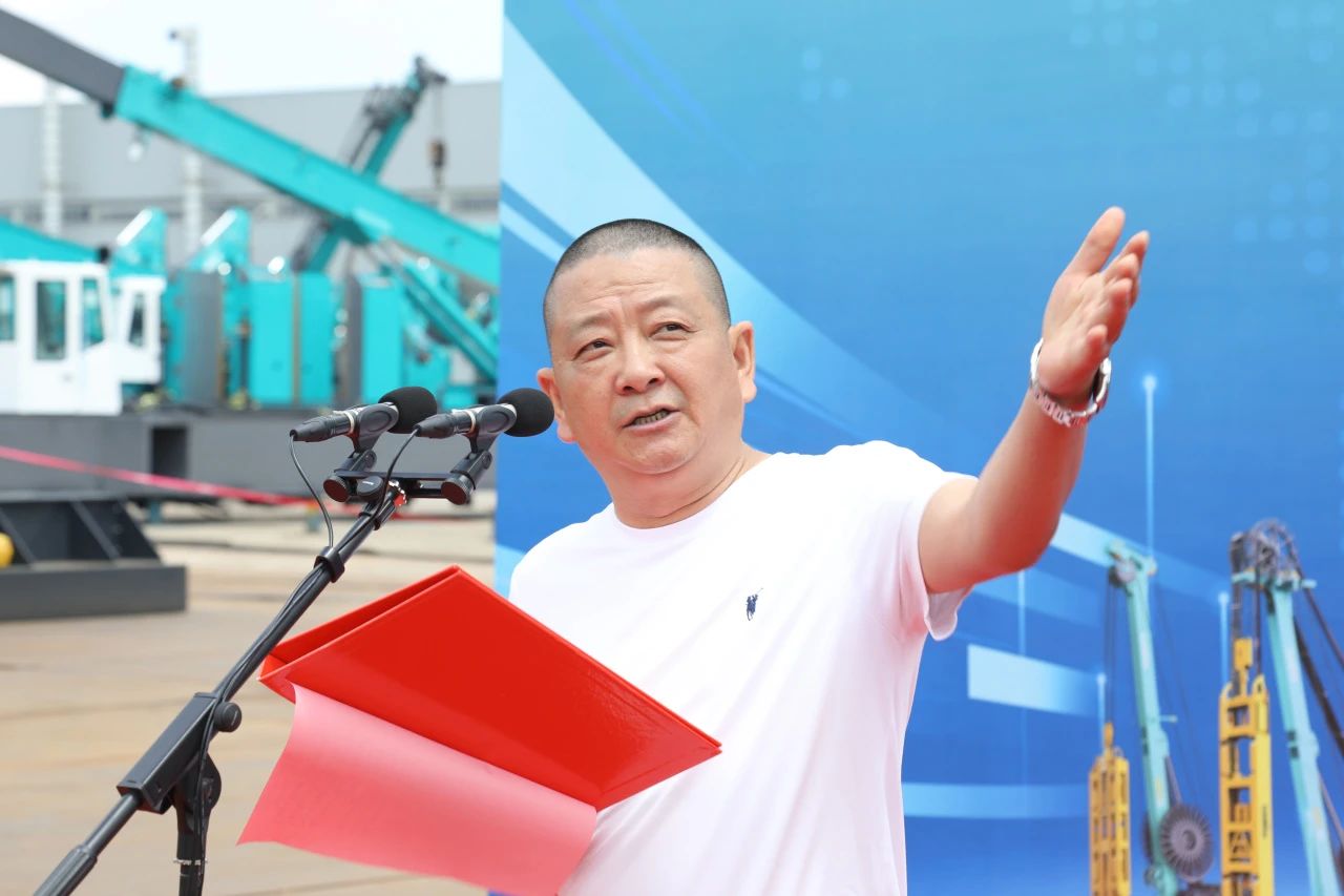 “破纪录王者”再出征！9888拉斯维加斯官网智能SWDM800旋挖钻机成功交机