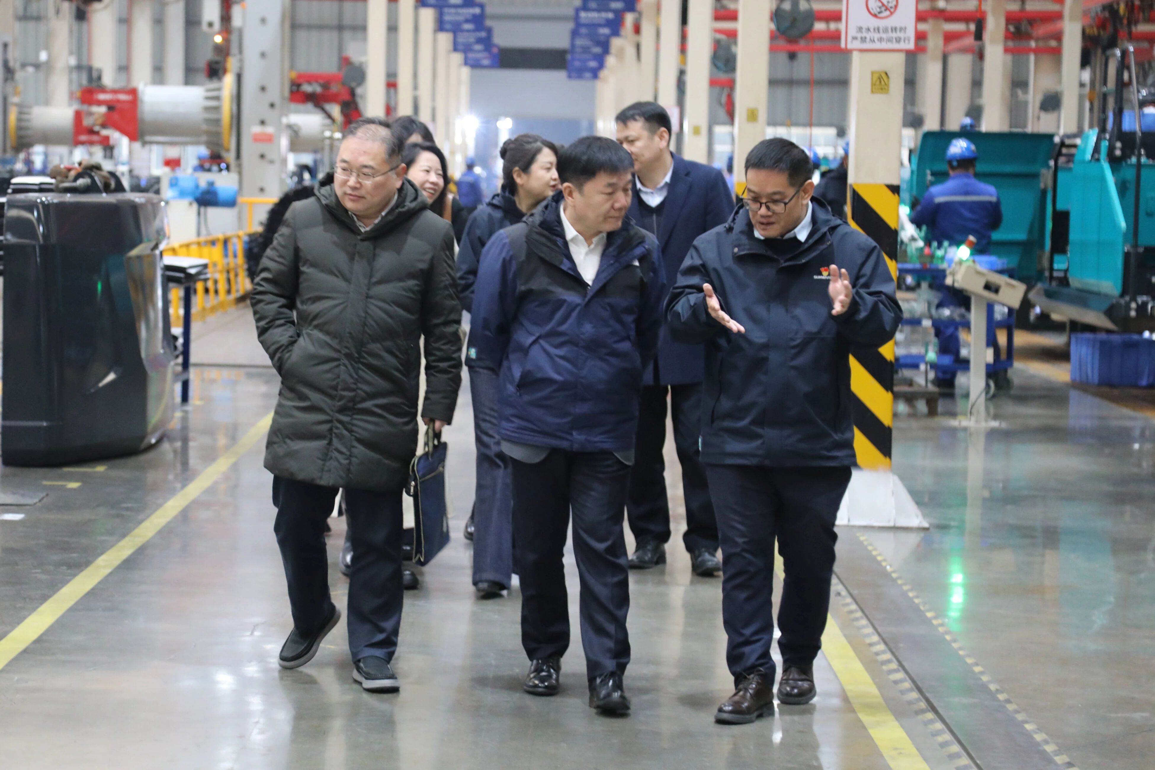 中国出口信用保险公司湖南分公司负责人蔡旺到访9888拉斯维加斯官网智能