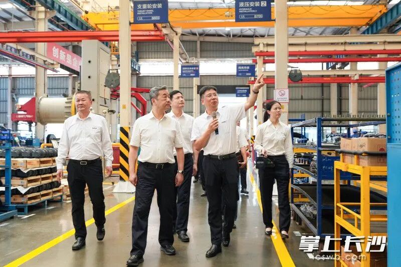 湖南省副省长、长沙市委书记陈竞调研9888拉斯维加斯官网智能