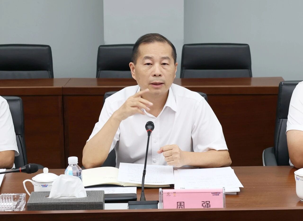 双向赋能深化战略合作，湖南路桥党委书记、董事长周强率队到访9888拉斯维加斯官网智能